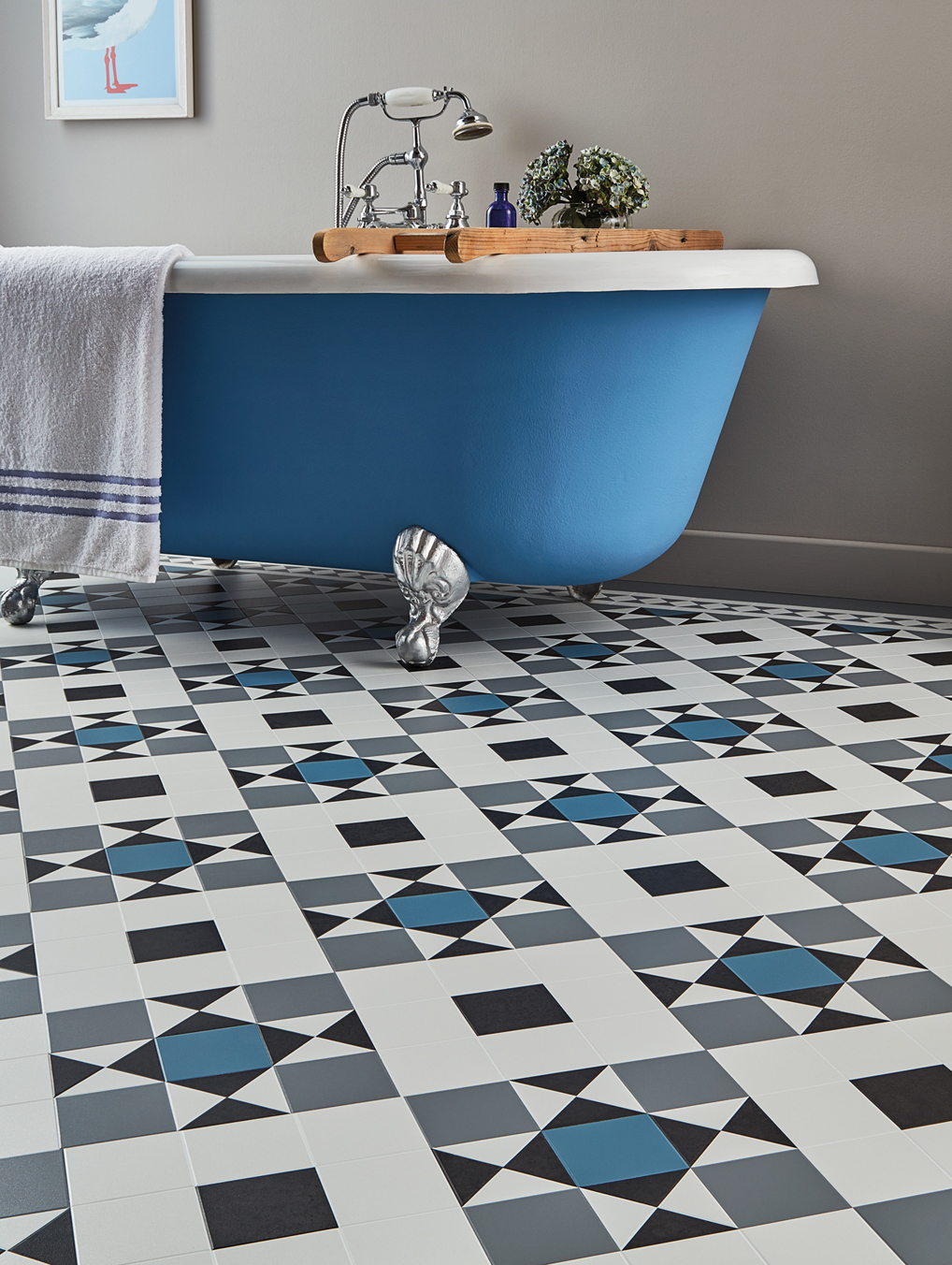 Karndean Flooring Bath, Bristol, Luxury Vinyl Tiles Bath - Avon Amtico